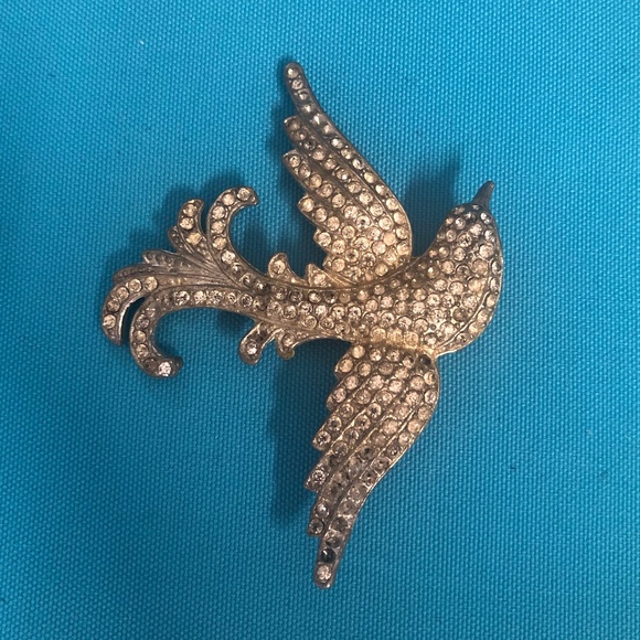 Vintage 1950's Bird Brooch Dove - Picture 1 of 2